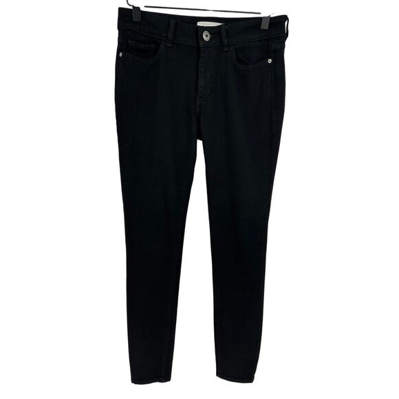 DL1961 Emma Power Legging Riker Black Ankle Mid Rise Western Casual Size 26 - Picture 1 of 12